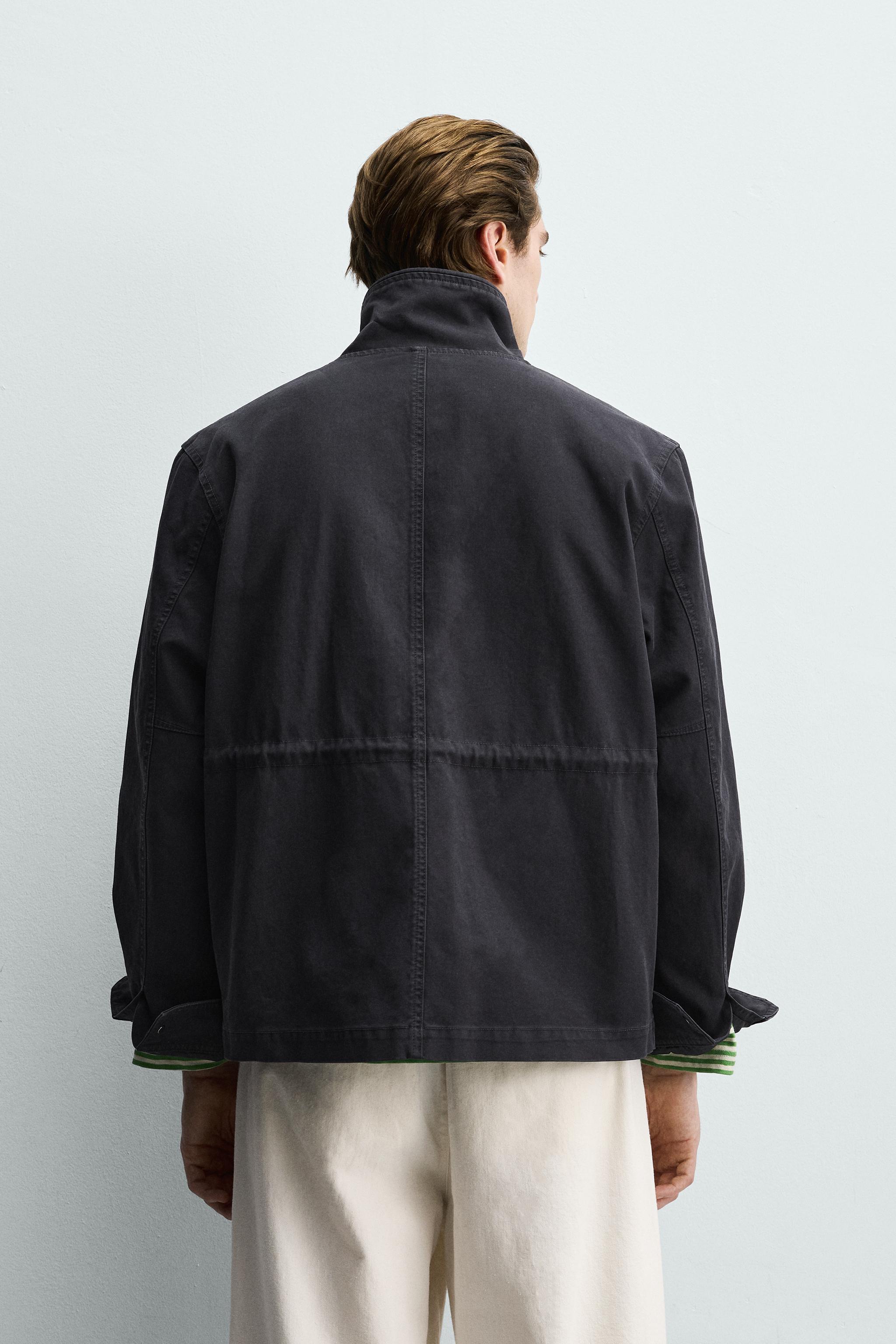PARKA REGULAR FIT EN COTON